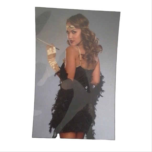 Shimmy Shake Flapper Women's Halloween Dress 🦇 Costume NWT - Picture 12 of 16